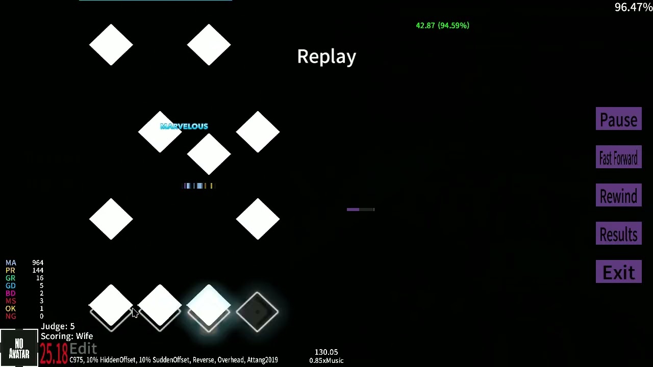 [Etterna] Defeat awaken battle ship | x0.85 J5 AA