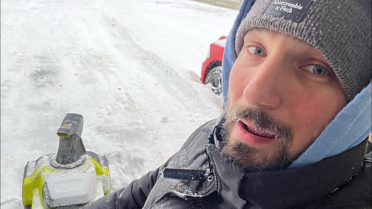 A Very Canadian Snow Day | Skating & Shoveling