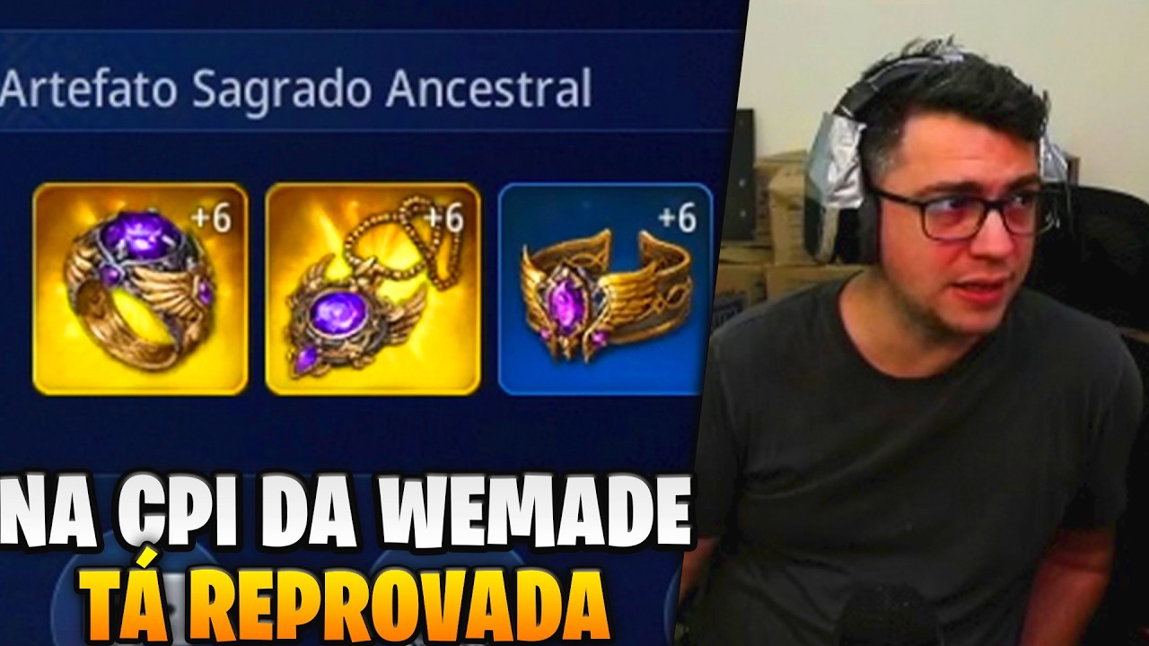 A ÚNICA CONTA COM ANEL e COLAR DE RAGNOS LENDÁRIO! | MIR4