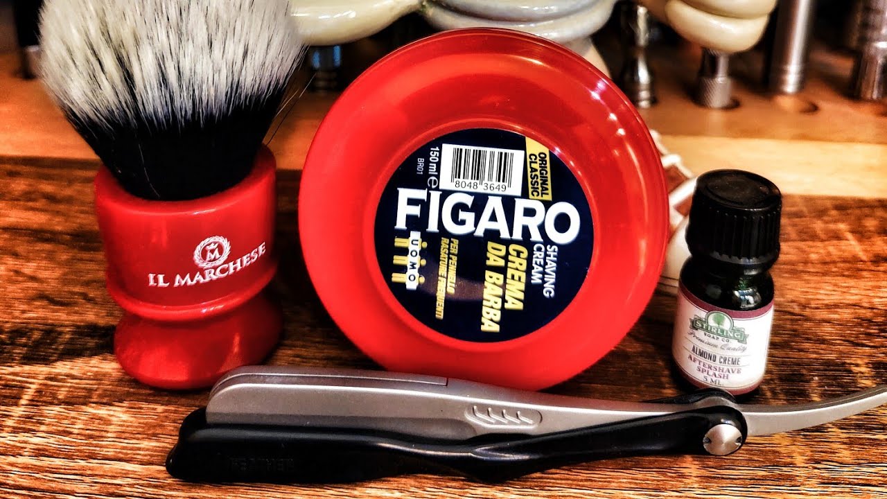 Shavette Feather AC, Sapone Figaro