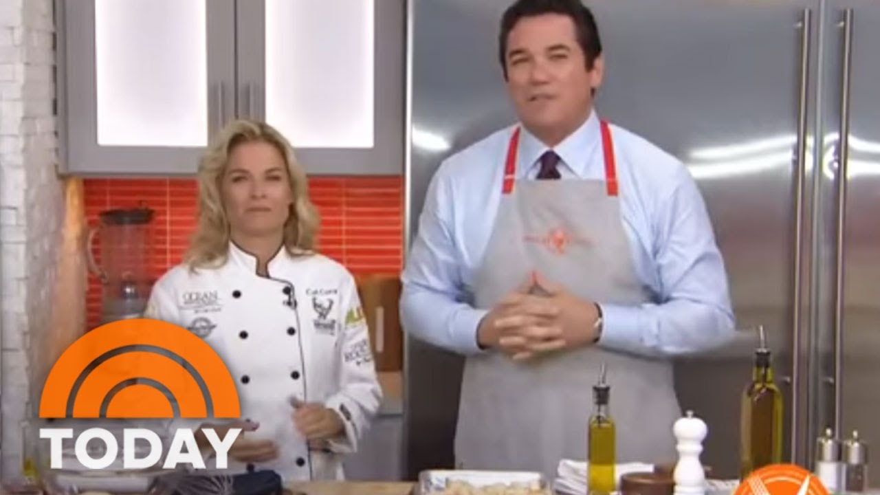 Caesar Salad, Spinach Salad, Lemon Meringue Pie The Cat Cora Way | TODAY
