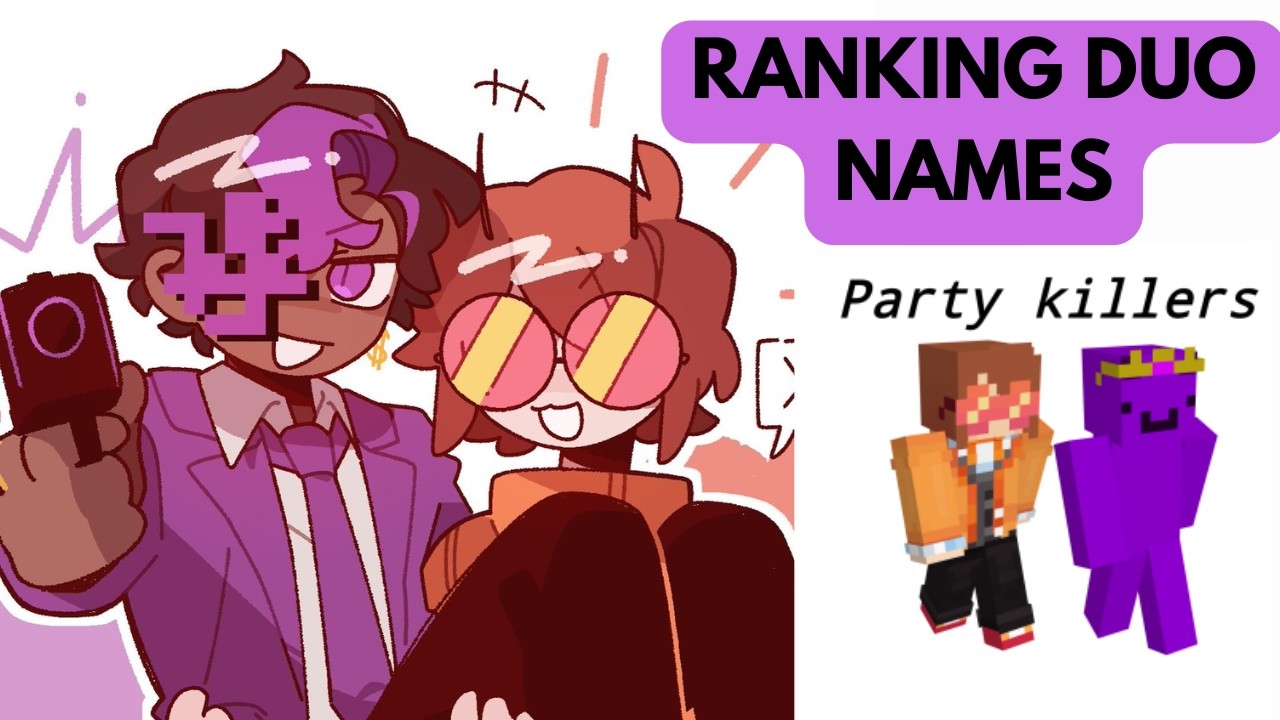 Squiddo ranks her Duo Names