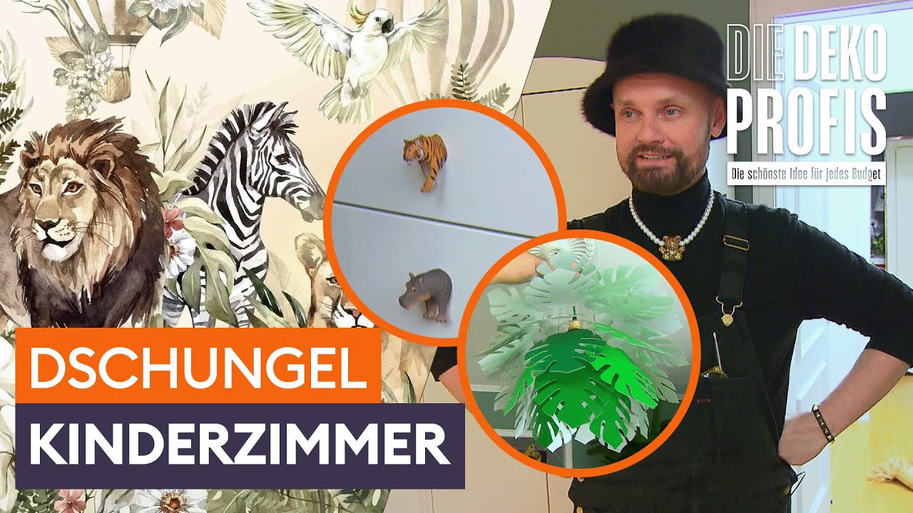 Liebe zum Detail: TRAUM-Zimmer für zwei Kinder 🦁🌴 | Die Dekoprofis | VOX