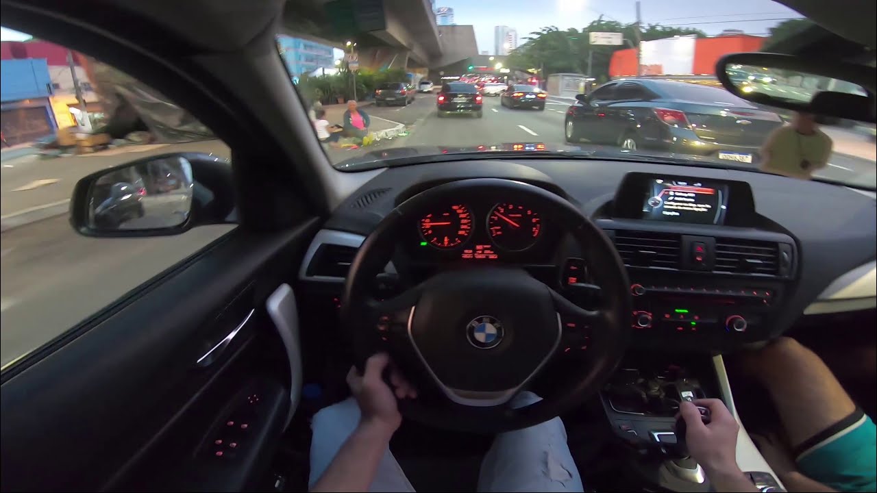BMW 118i COM ESCAPE - PRIMEIRAS IMPRESSÕES E ACELERANDO O PRIMEIRO BMW DO CANAL 👍