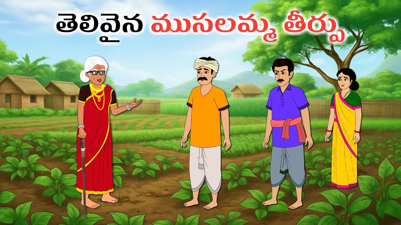 తెలివైన ముసలమ్మ | Telugu Stories | Telugu Moral Story | Mana Palle Kathalu | Telivaina Musalamma