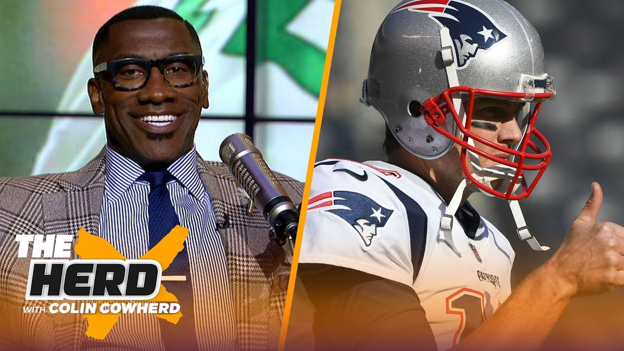 Shannon Sharpe joins Colin to talk Tom Brady's play, Lamar Jackson's future & more | NFL | THE HERD