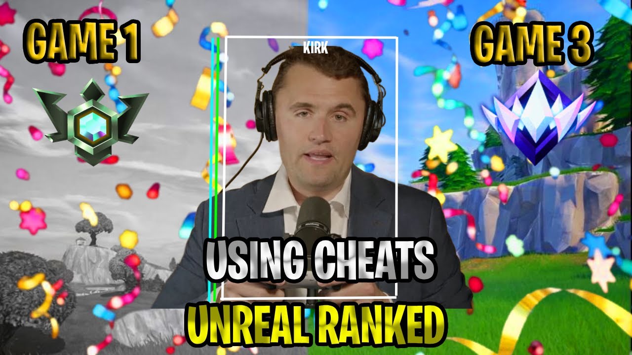 CHARLIE KIRK Tries The BEST Fortnite CHEAT.... 😱 Here's What Happened