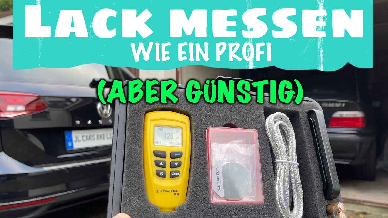 Lackdichte Messger&auml;t im Test - Auto Lackschicht messen
