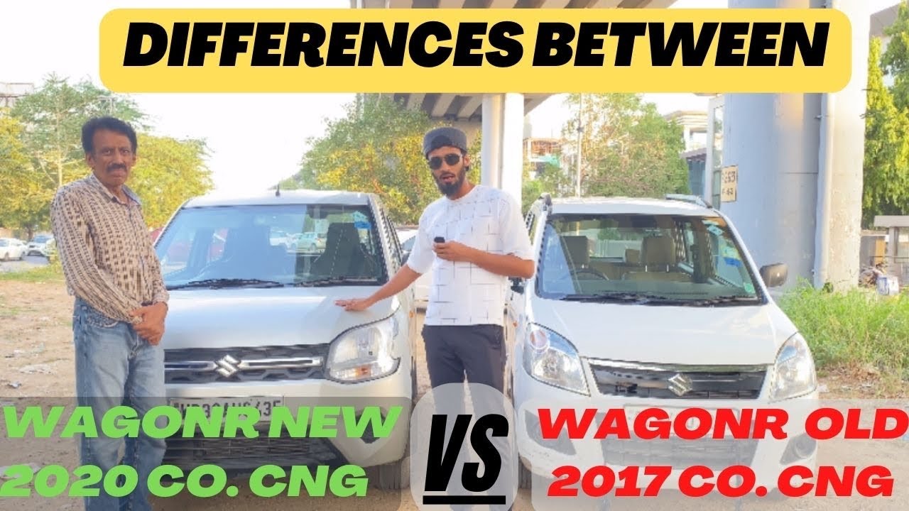 Wagonr Lxi cng 2020 vs Wagonr Lxi old 2017