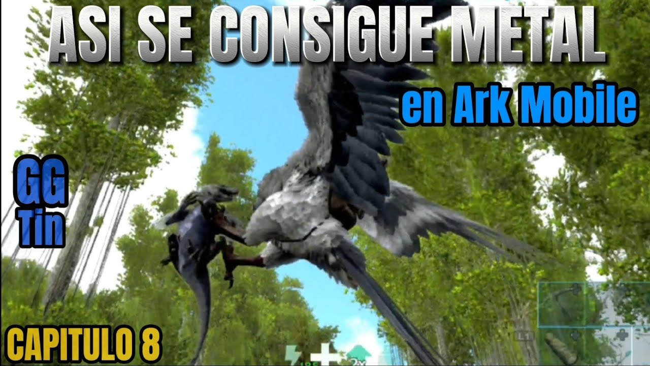Ark Mobile Como Domar Argentavis y Anquilo ¡la dupla perfecta para farmear metal!