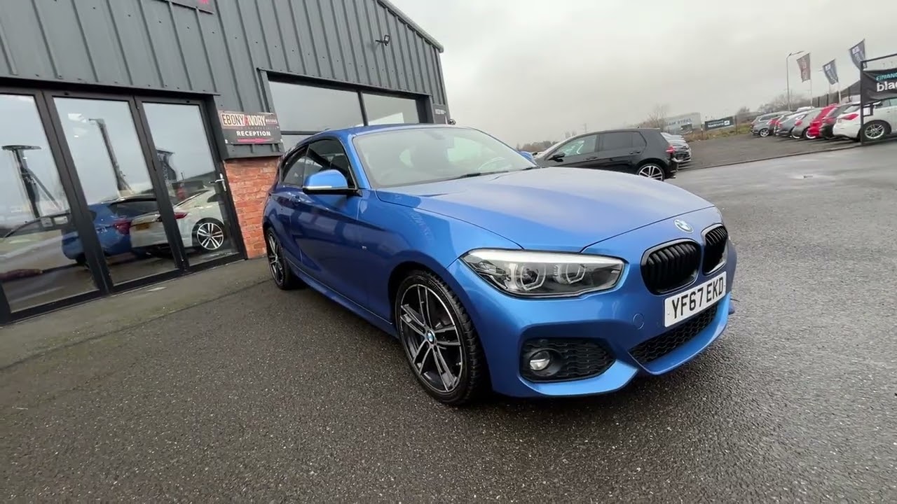 BMW 1 SERIES M SPORT IN BLUE 2018-67