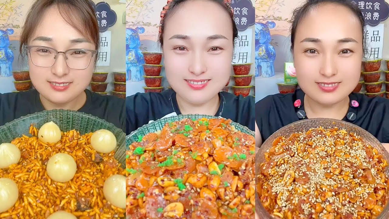 Traditional Spicy Food Eating | Chinese Mukbang #39