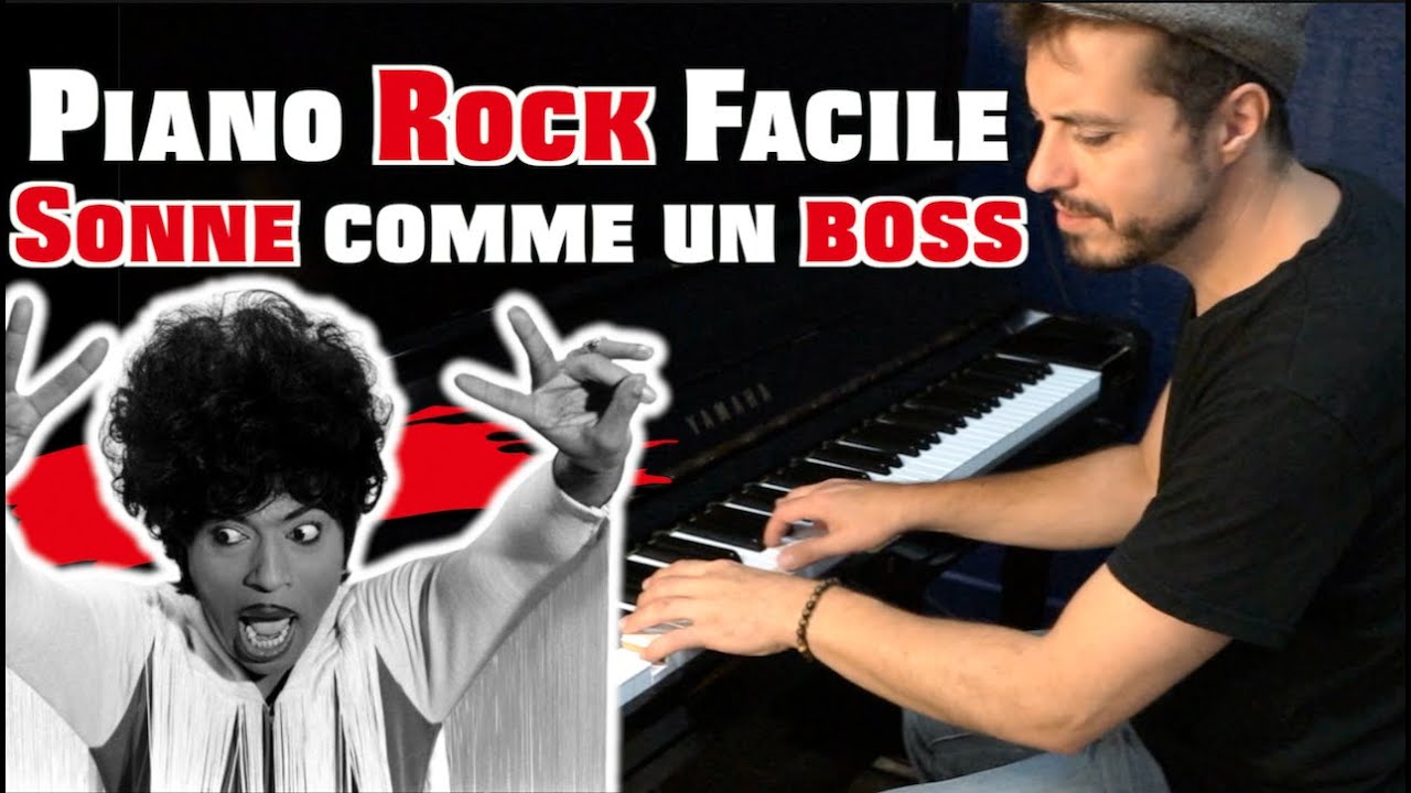 🎹 PIANO ROCK au NEW NOTE - Tuto Facile Débutants à la LITTLE RICHARDS