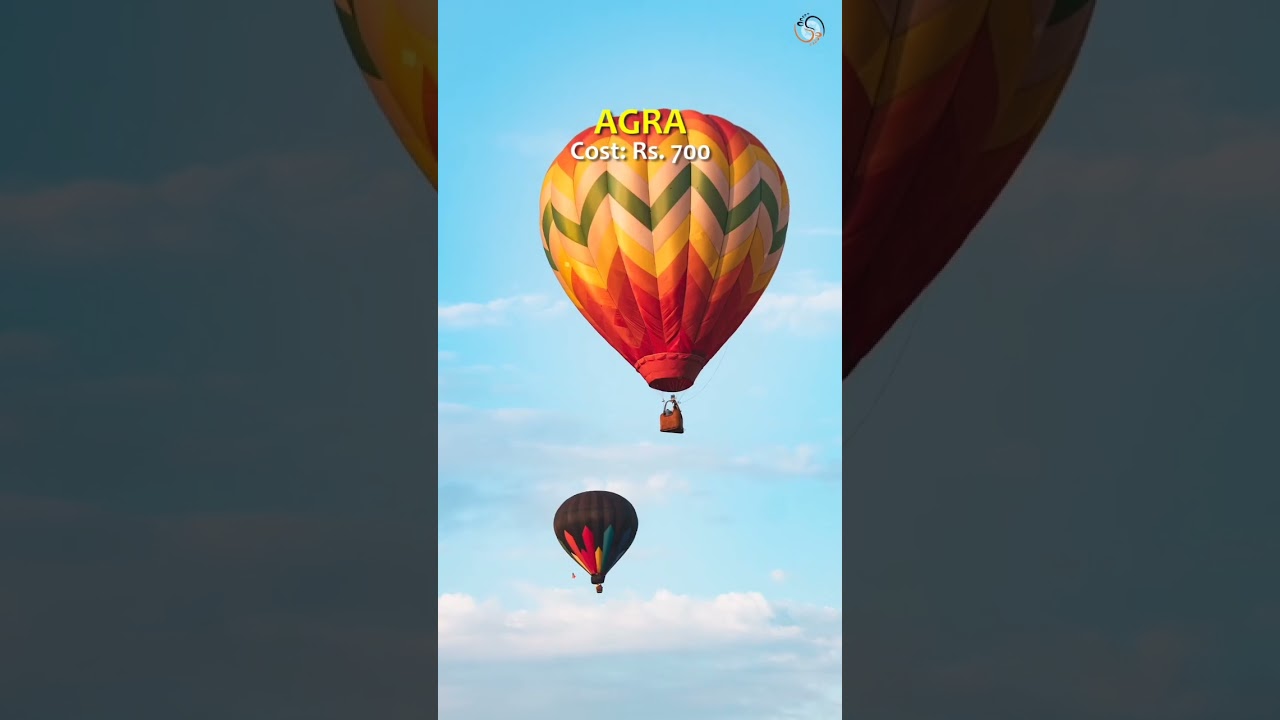 Top 4 Places To Enjoy Hot Air Balloon Ride In india