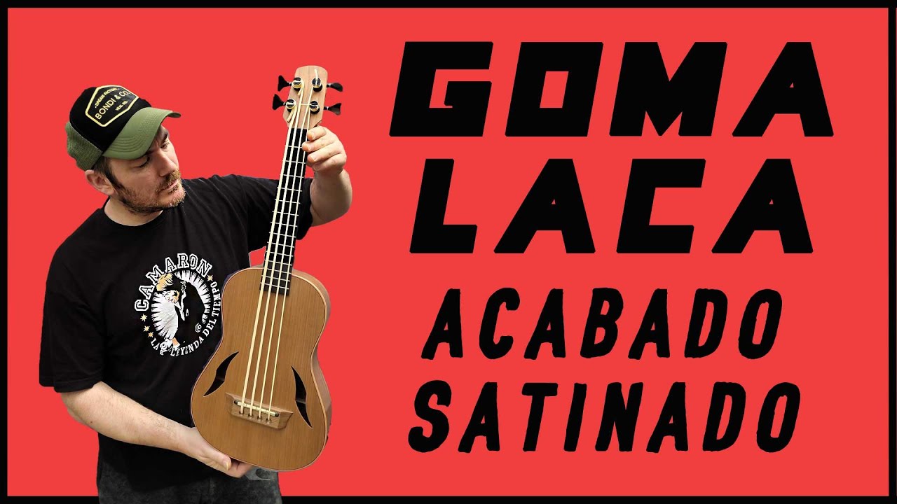 Barnizado a goma laca para instrumentos - Acabado satinado ​📌​🧴🎻