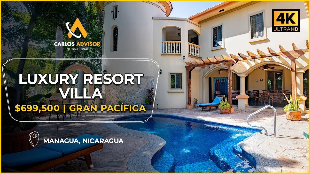 Luxury Villa for Sale in Gran Pacífica Nicaragua | Private Golf Resort Living | U$699,500