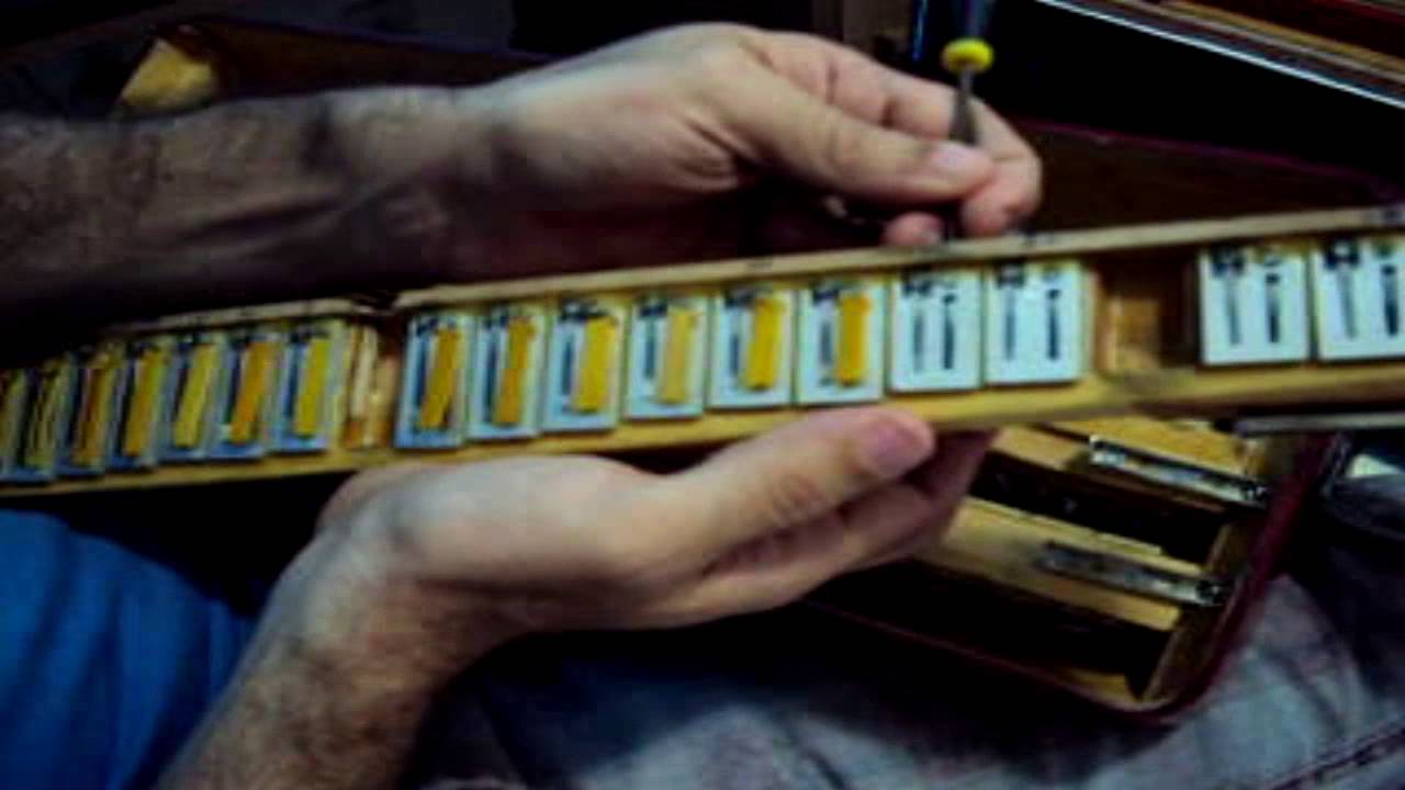 Afinação de acordeon parte  2