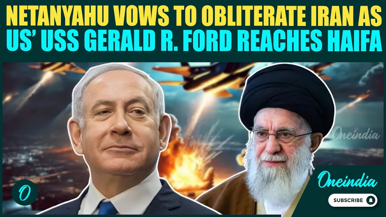 U.S-Israel Vs Iran War: Netanyahu Threatens Khamenei; Israel to BOMBS Iran WIth UNIMAGINABLE Force