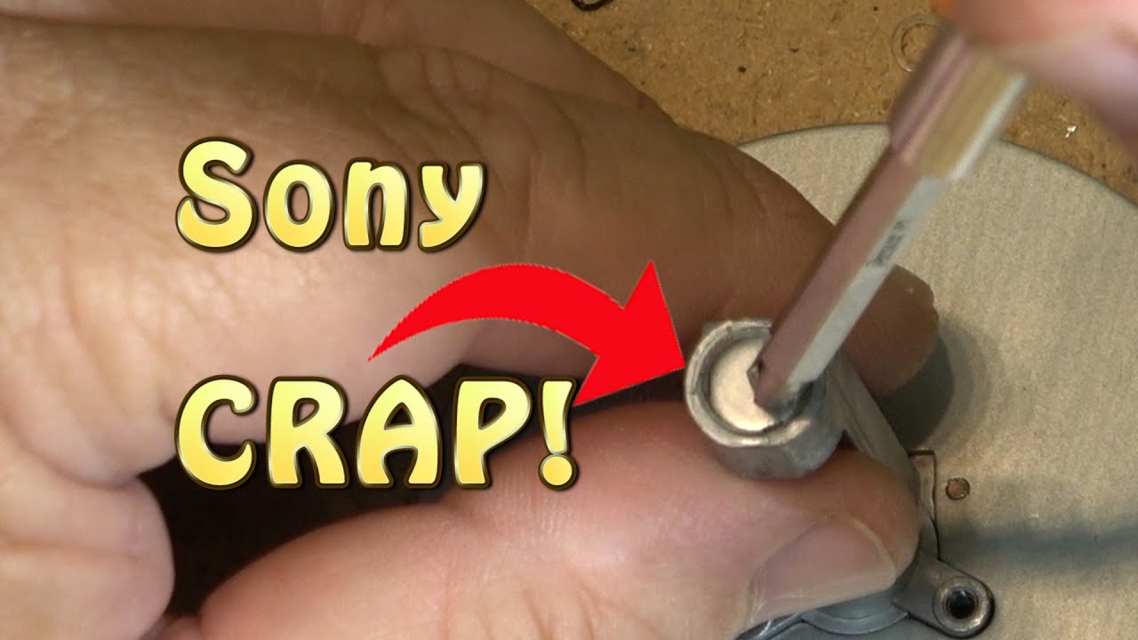 Sony SLVR5 Eats tape NOT gear or guide failure.
