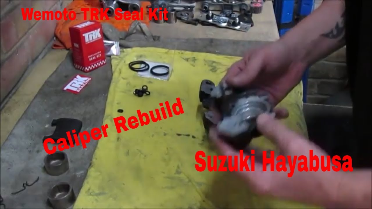 Suzuki Hayabusa - Part 42 - Rebuild of the rear caliper