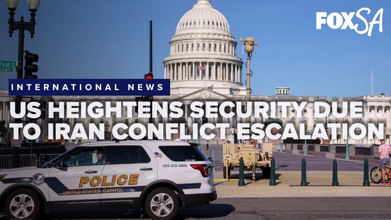 US heightens security at Capitol following Iran missile strikes