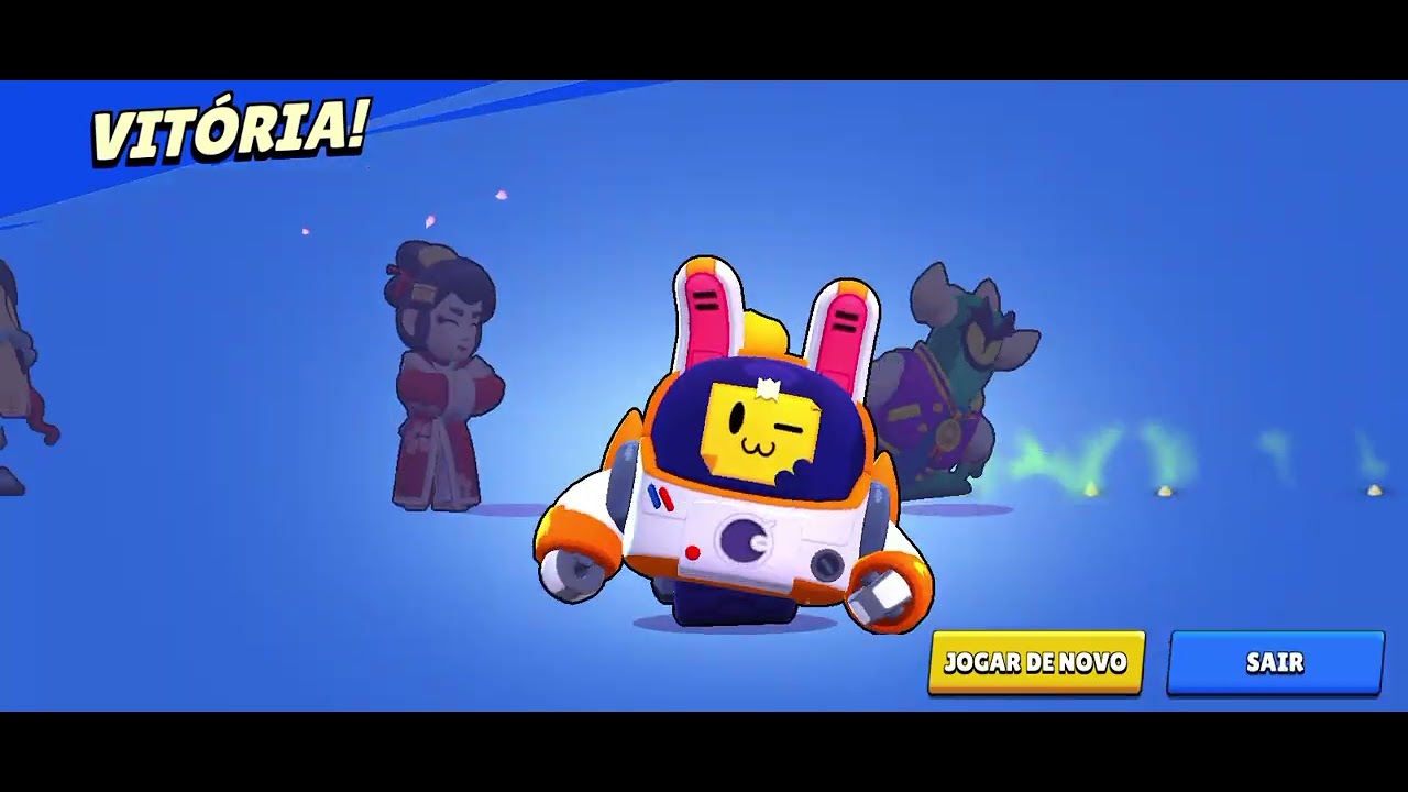 Joguei nos Brwl no modo duelo