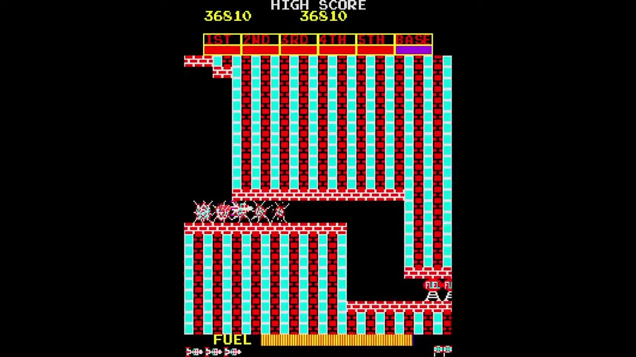 Scramble (Arcade) No-Miss Clear (3-4)
