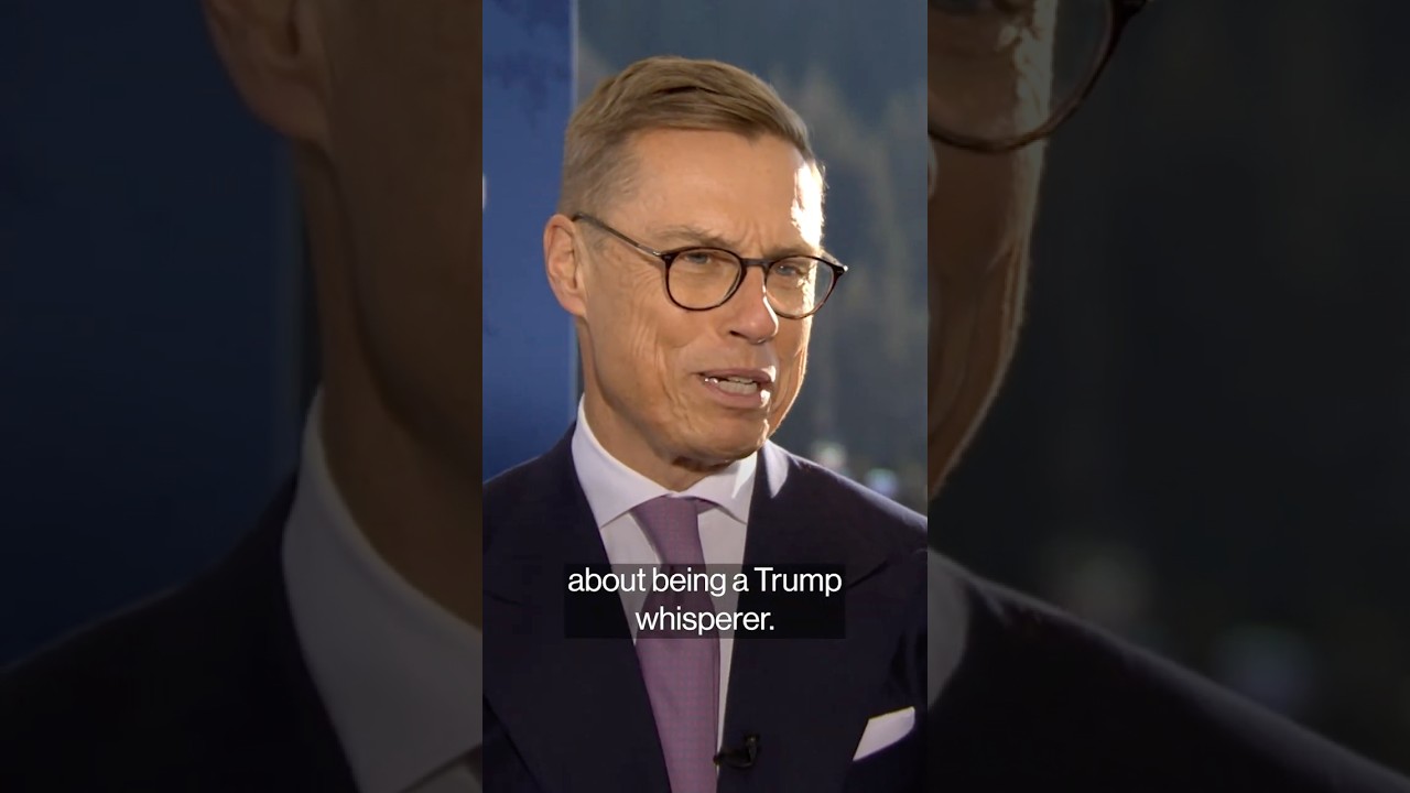 Finland President on Being a 'Trump Whisperer' at Davos