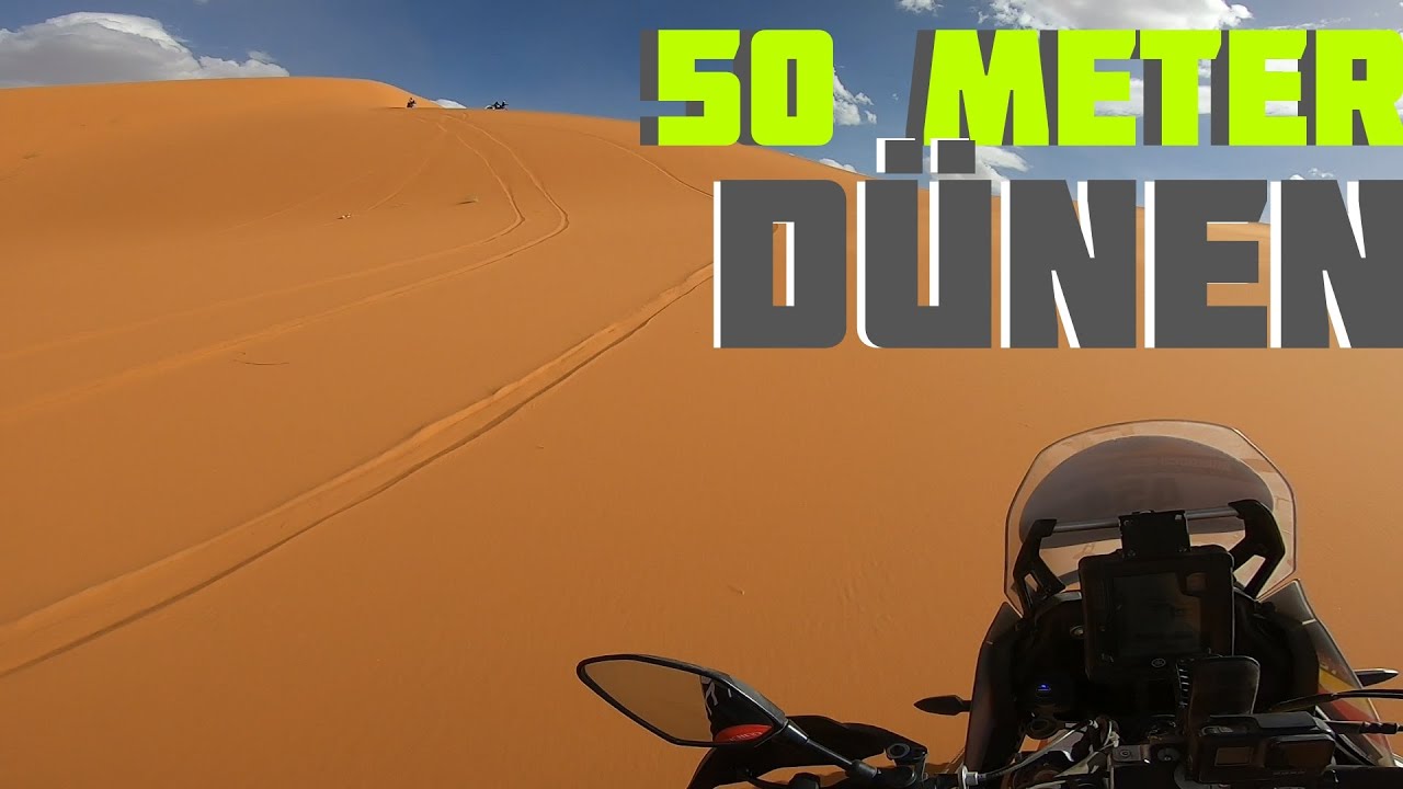 Die höchsten Dünen // Mein größtes Motorrad Abenteuer Teil3