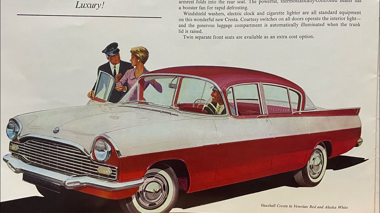 1962 Vauxhall Cresta Brochure Review | Classic British Luxury from the '60s