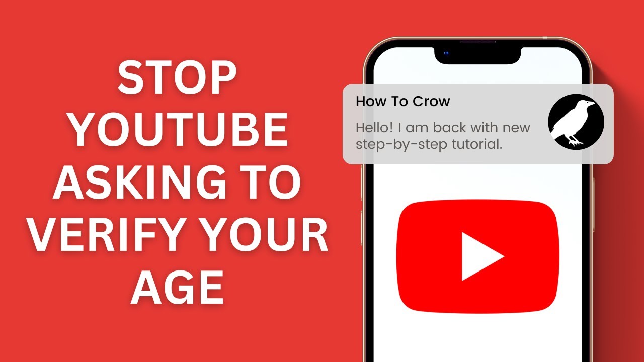 How to Stop YouTube Asking to Verify your Age