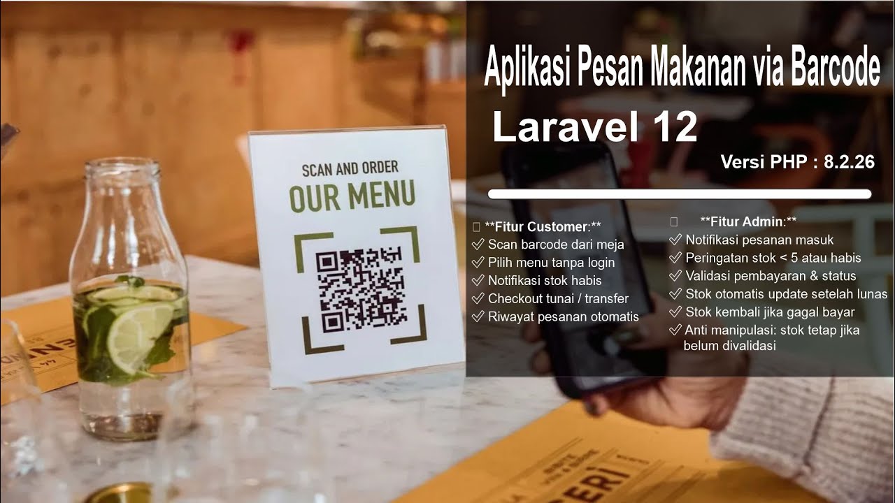 Aplikasi Pesan Makanan Via Barcode