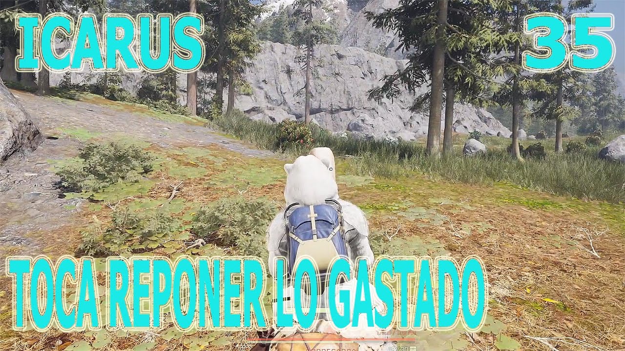 Toca reponer lo gastado. Icarus