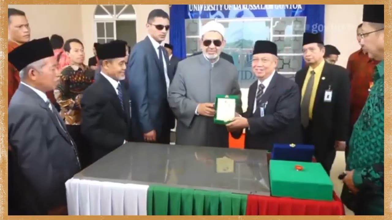 من أروع حفلات الاستقبال لفضيلة الإمام شيخ الأزهر داخل إندونيسيا