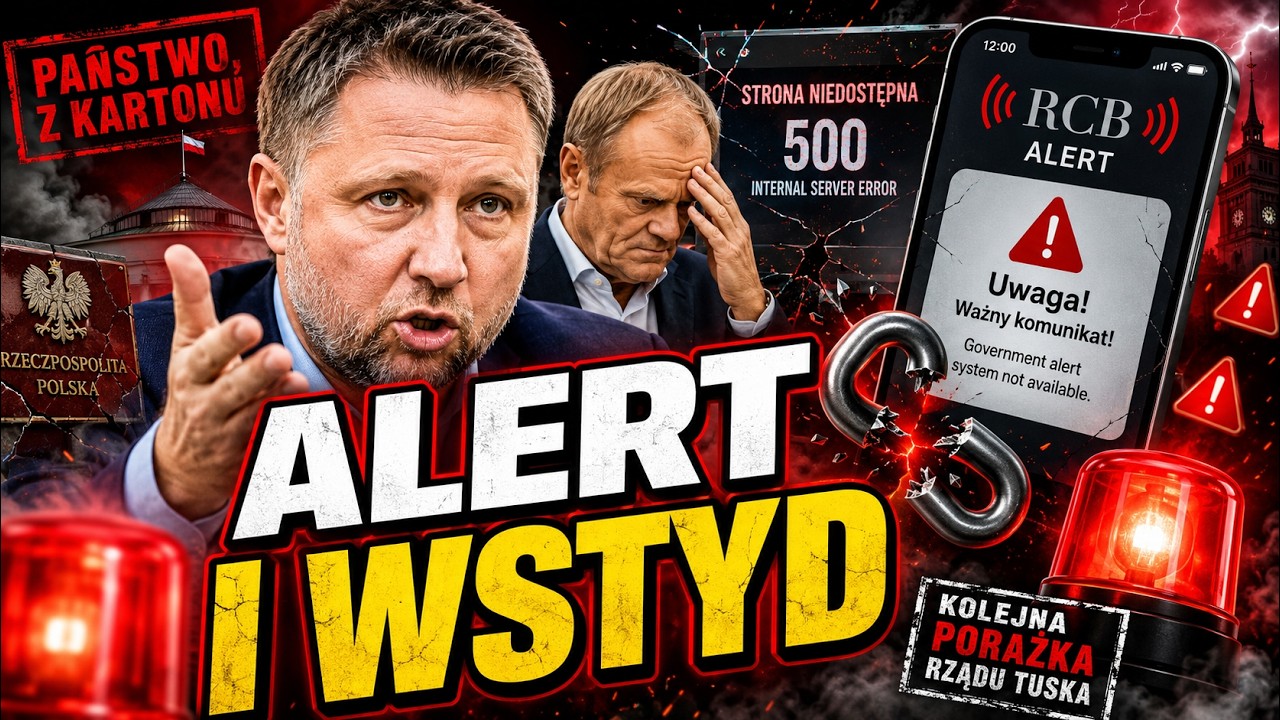 Rakieta i chaos! Stanowski punktuje rząd Tuska po alarmie RCB