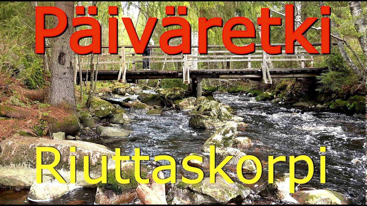 P&auml;iv&auml;retki veden &auml;&auml;rell&auml;. Riuttaskorven virkistysmets&auml;