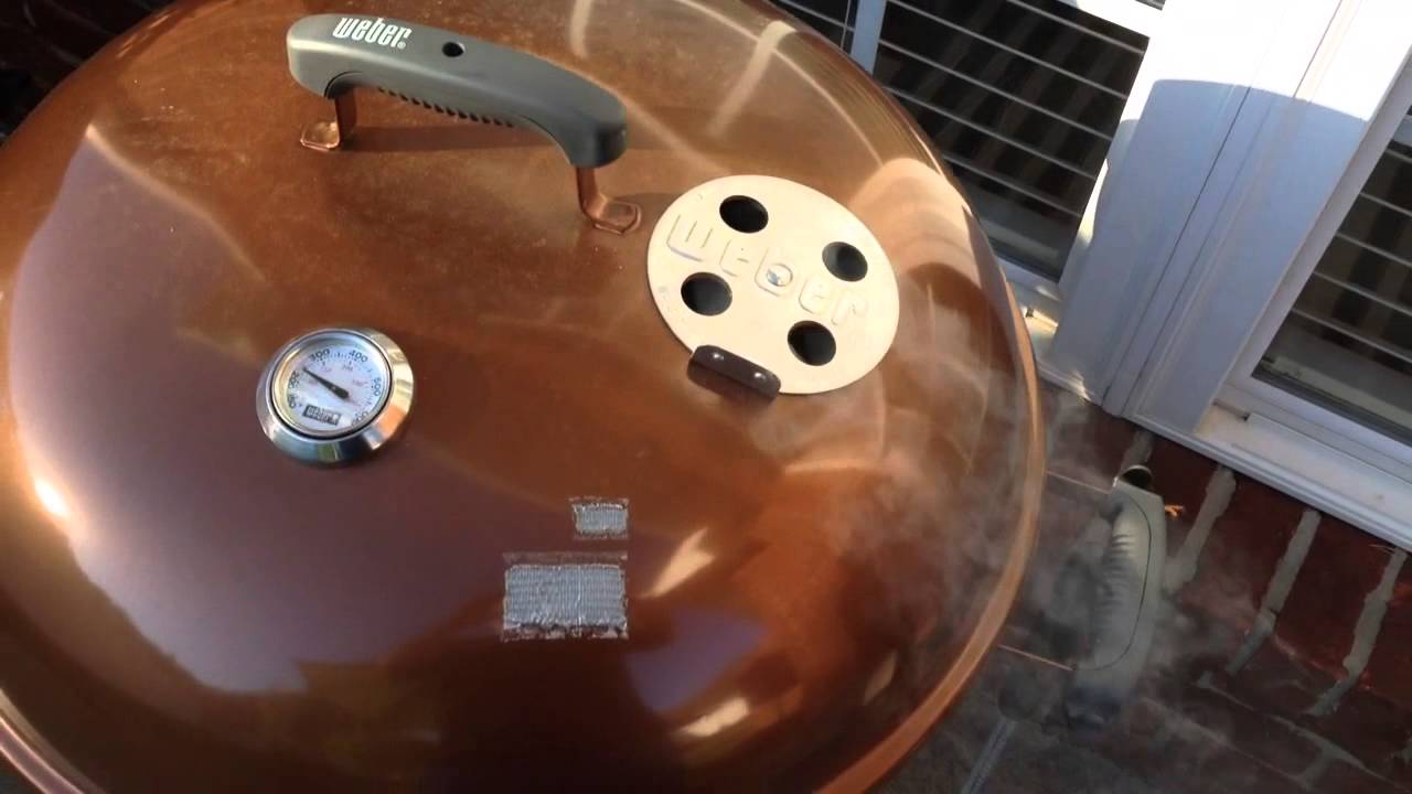 Weber One Touch Gold Working its Magic!