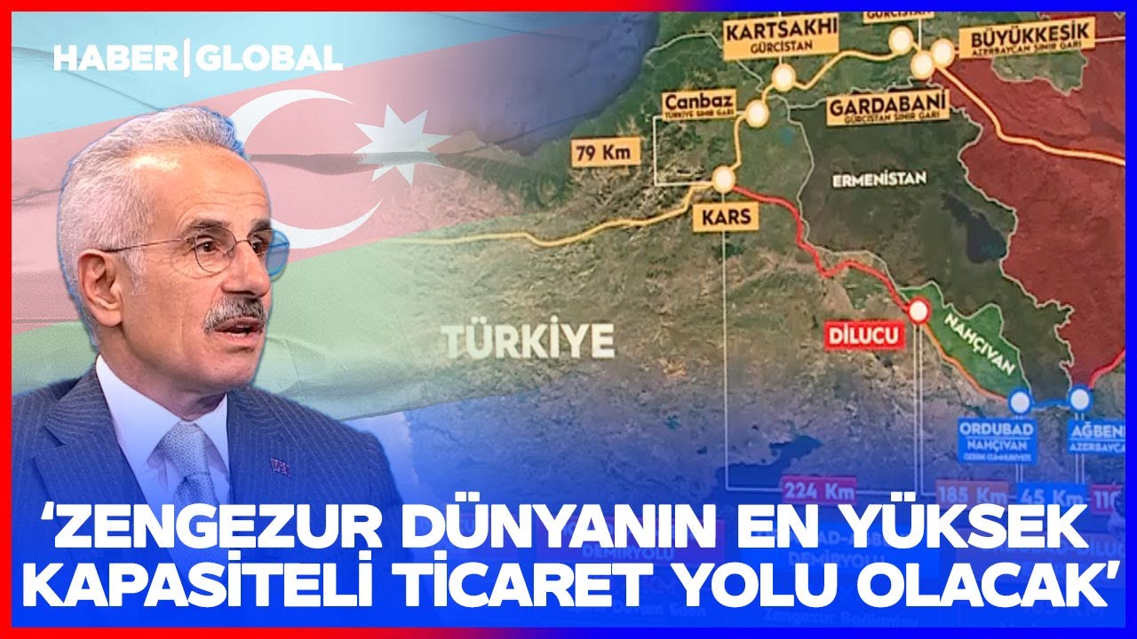 Zengezur Koridoru Türkiye'ye Ne Sağlayacak? Bakan Abdulkadir Uraloğlu Tüm Detayları Açıkladı