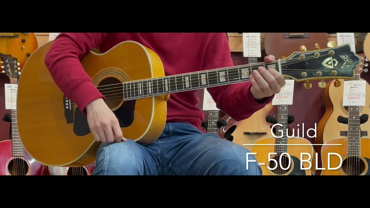 【試奏動画】Guild F-50 BLD     [LASTGUITAR]
