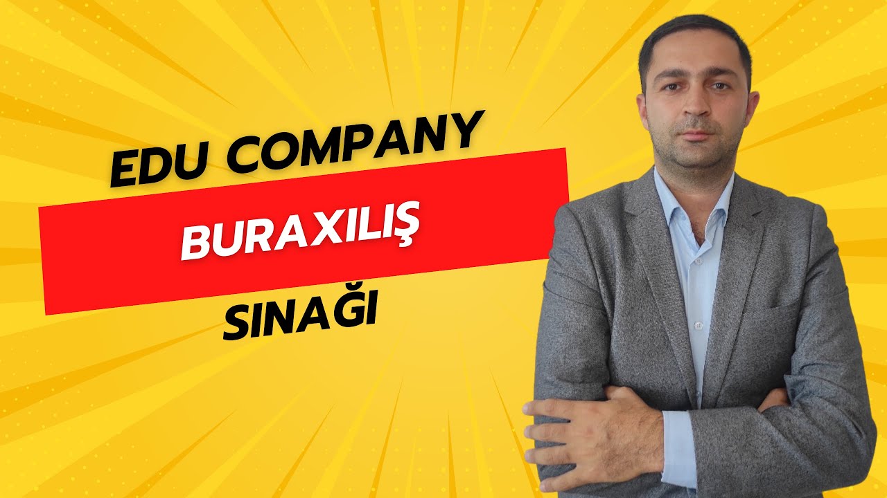 ‼️EDU COMPANY BURAXILIŞ SINAĞI | ▶️11-Cİ SİNİF RİYAZİYYAT #2024 #2025tayfa #buraxilisimtahani