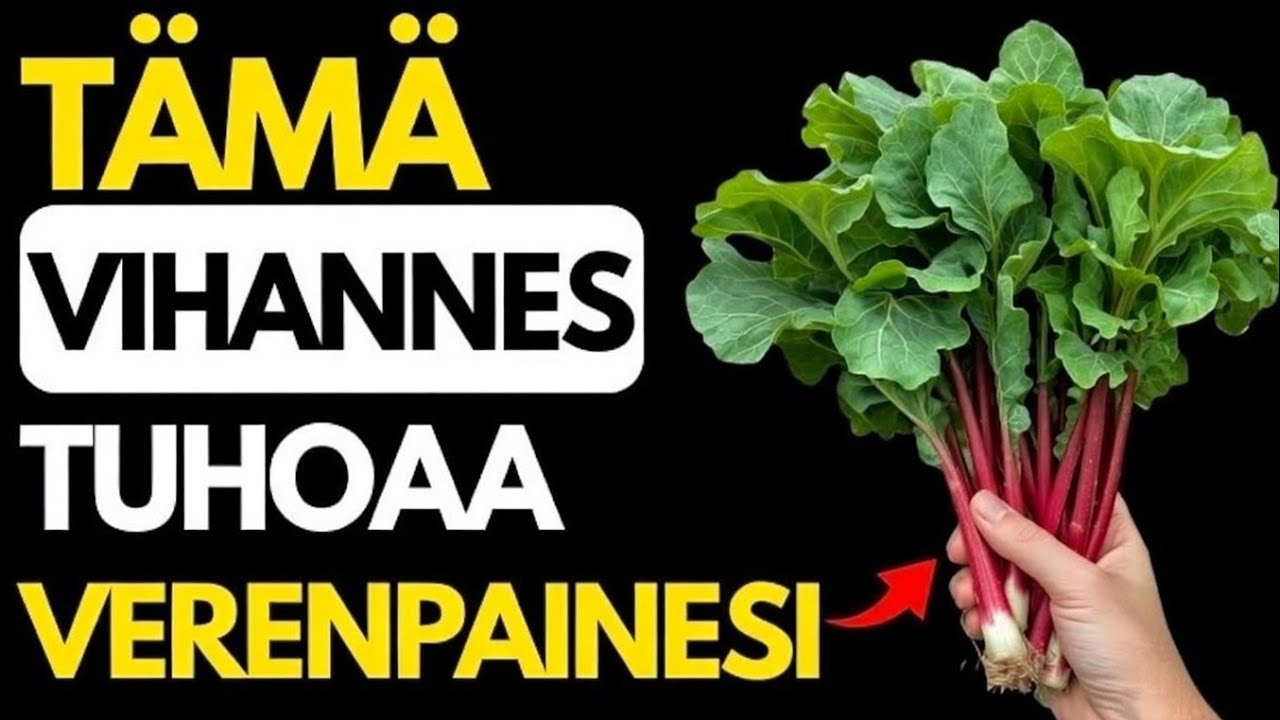 Varoitus: N&auml;m&auml; 5 vihannesta voivat nostaa verenpainettasi nopeasti