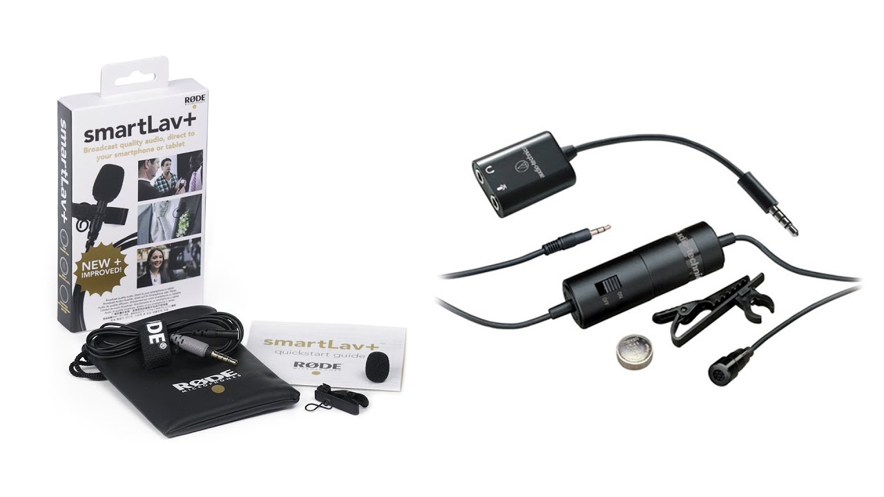 Rode SmartLav+ vs. Audio Technica ATR3350