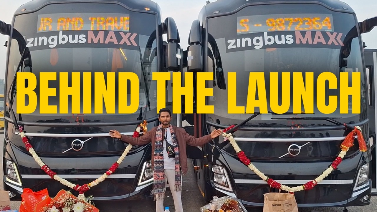 Behind the ZingBus MAXX Launch | How We Prepared the Bus?