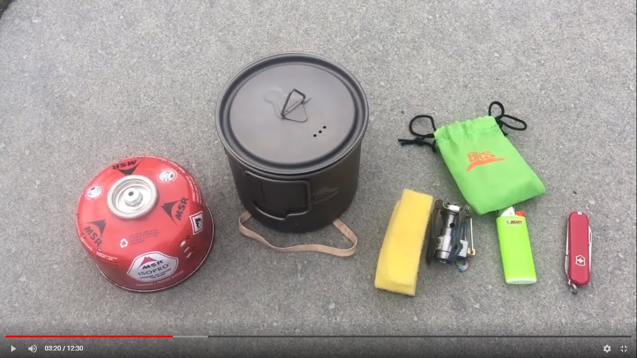 PCT Ultralight Gear List 9.9lb