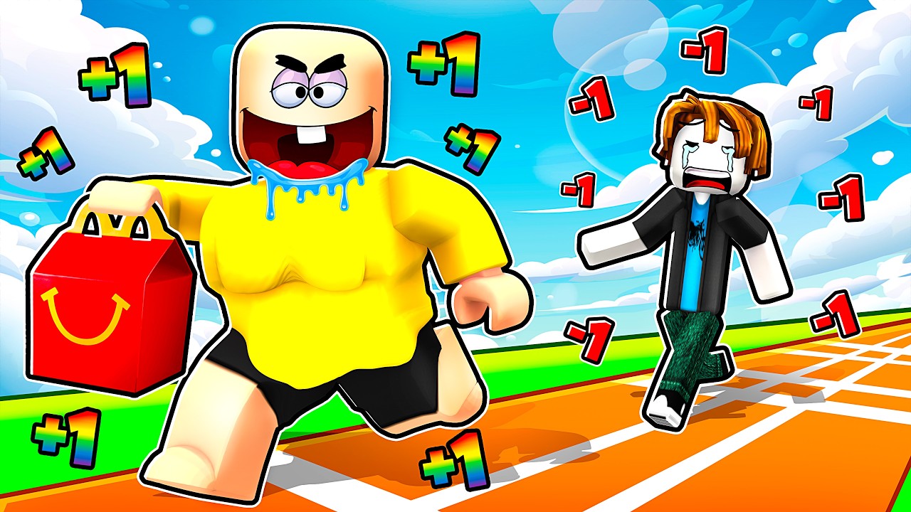 Every Second +1 FAT in Roblox...
