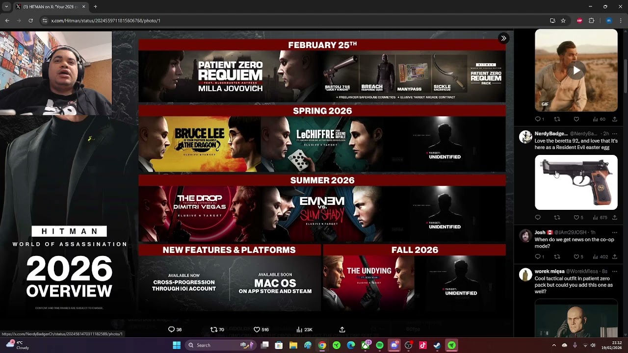 #HITMAN #Agent47 #PatientZeroRequiem #keymailer #MacGaming