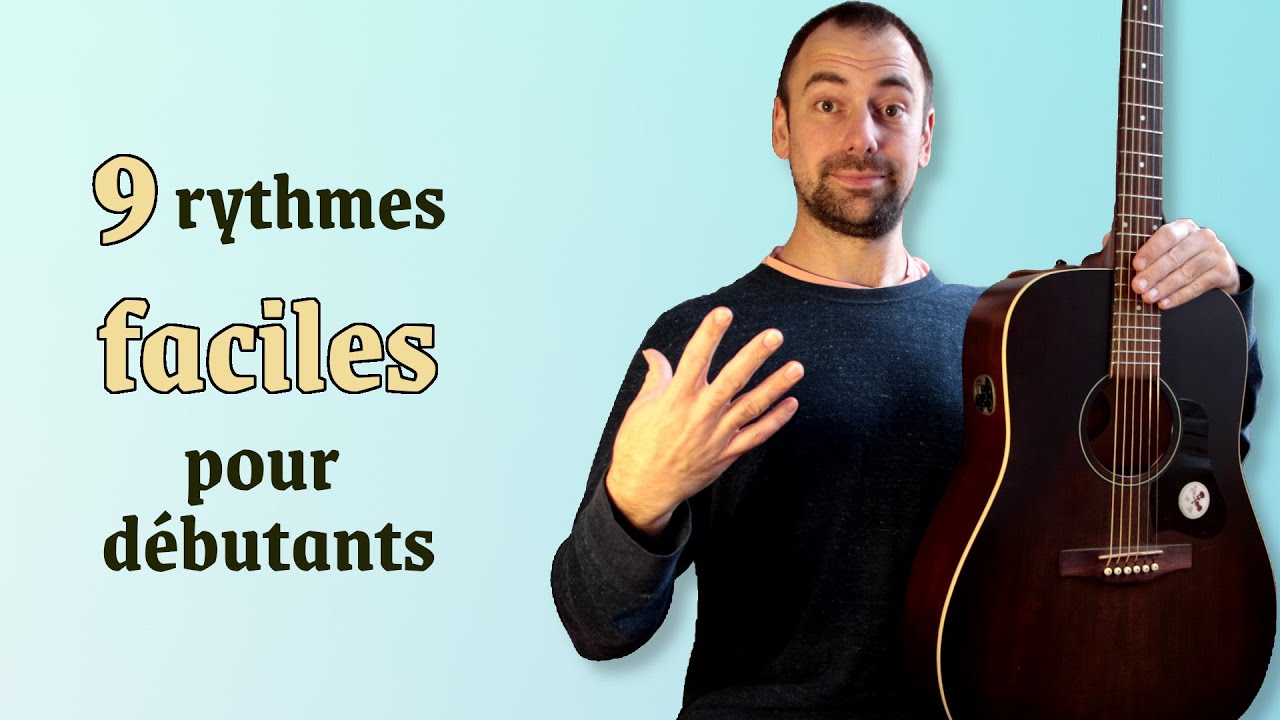 Jouez ces 9 rythmes faciles à la guitare même si vous débutez