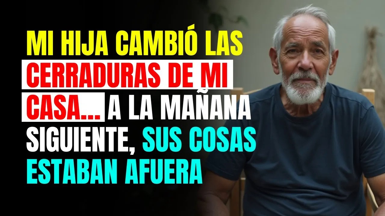 MI HIJA CAMBIÓ las CERRADURAS de MI CASA… a la MAÑANA SIGUIENTE, SUS COSAS ESTABAN AFUERA es sr
