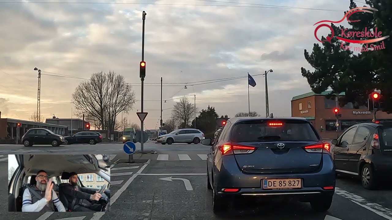 الفيديو الاول -1Amager og Kastrup القيادة  في منطقة
