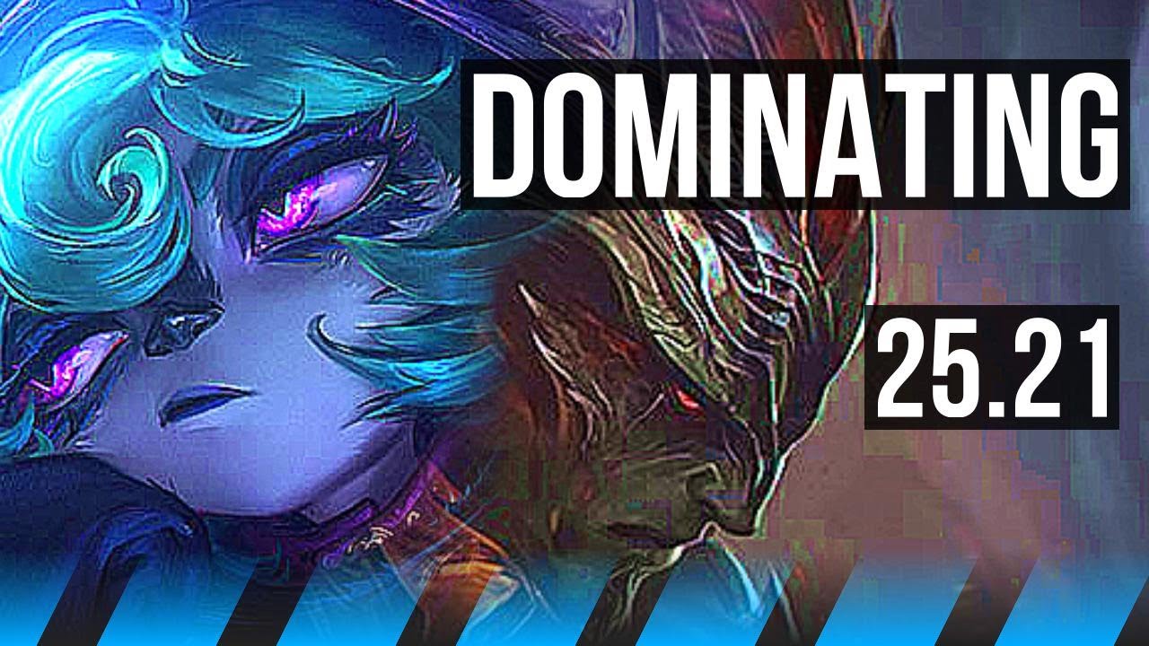 VEX vs YASUO (MID) | Dominating | KR Master | 25.21